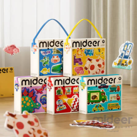 จิ๊กซอว์สำหรับเด็กเล็ก ลายสัตว์ในฟาร์ม MIDEER MD1462_4